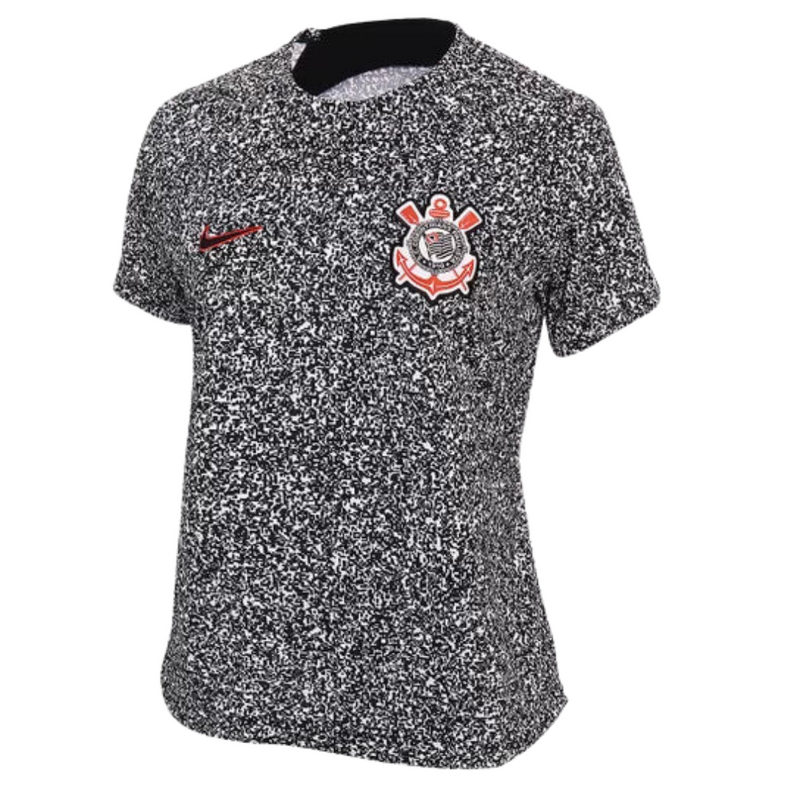 Camiseta Corinthians Pré-Jogo  2024 Pro Feminina