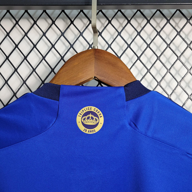 Camisa Oficial do Cruzeiro - 23/24 - Feminina - Versão Torcedor - Personalizável