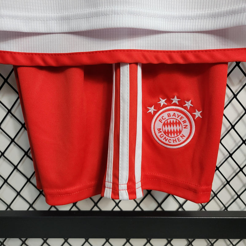 Uniforme Bayern de Munique Away 2023/24 Adidas Infantil