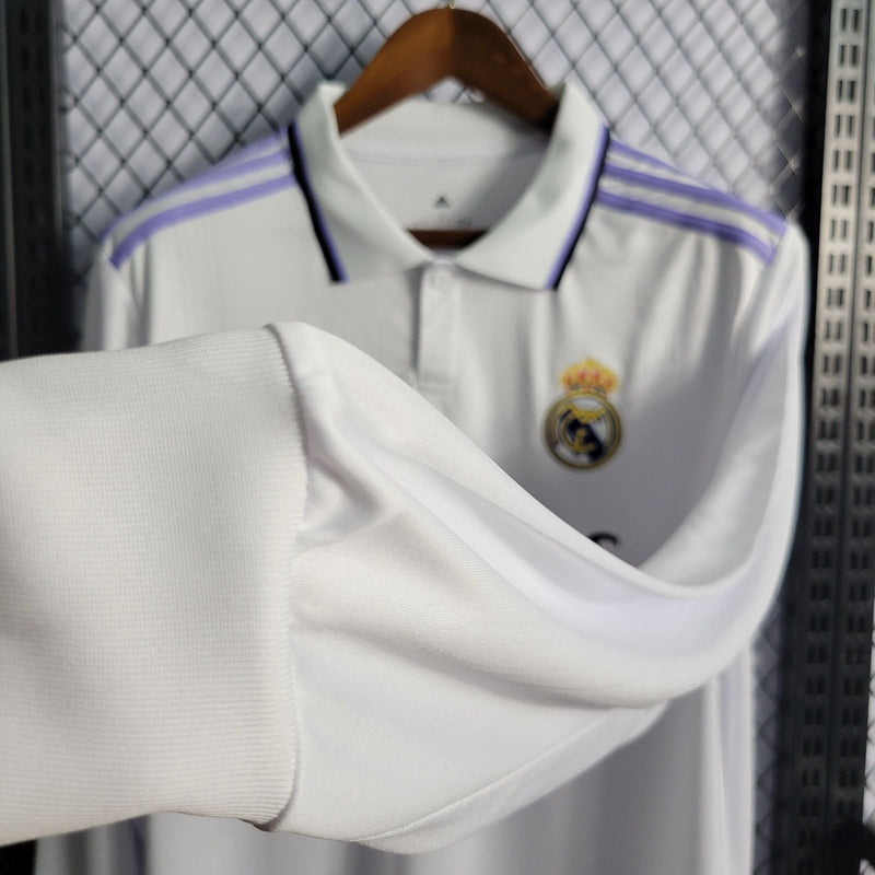 Camisa Manga longa Real Madrid 22/23 Torcedor Adidas