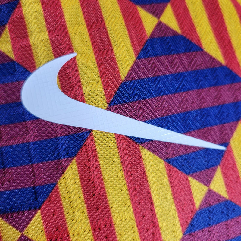 Camisa Barcelona Treino 2023/24 Nike Jogador Masculina