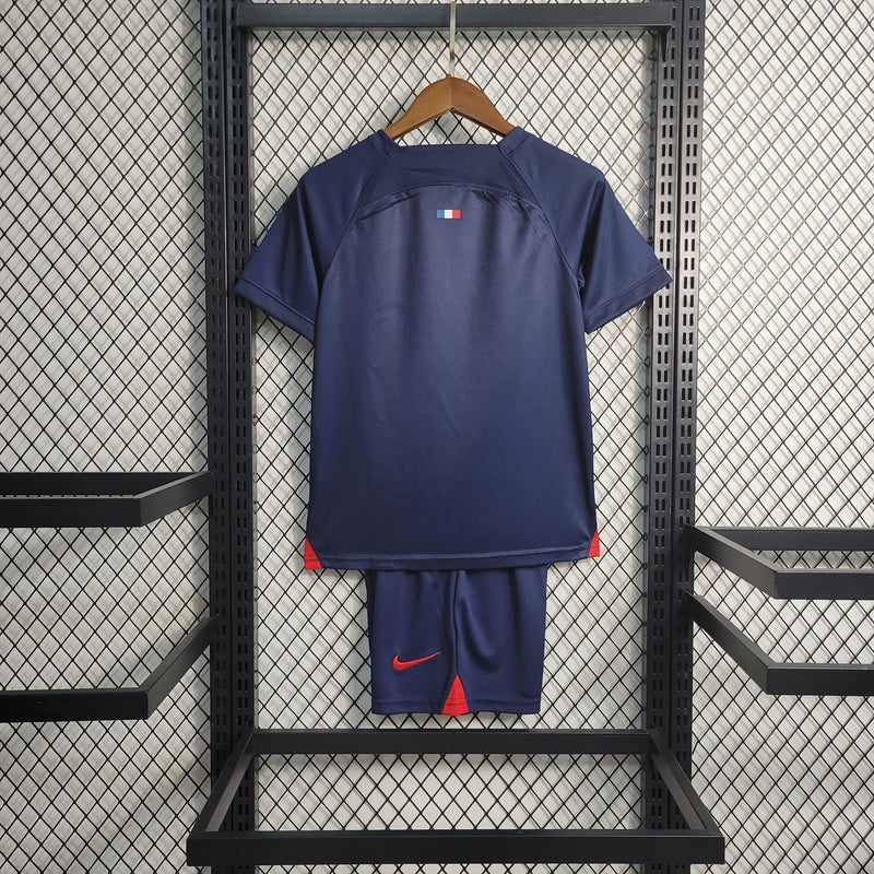 Uniforme do PSG Home (1) 2023/24 Nike Infantil