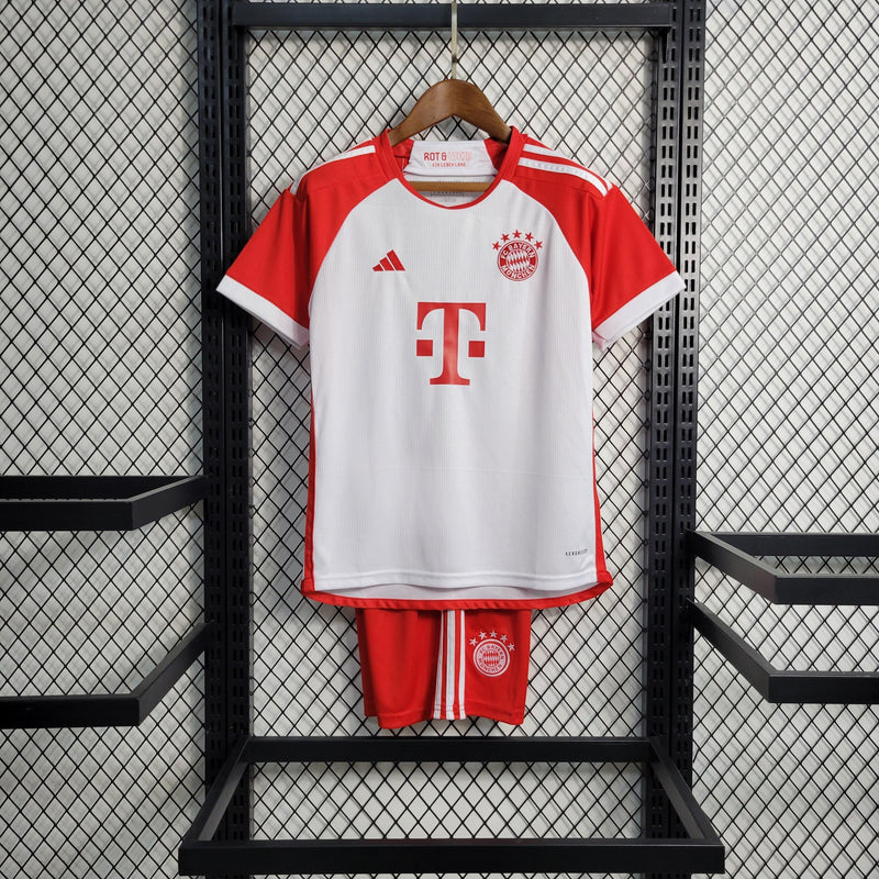 Uniforme Bayern de Munique Away 2023/24 Adidas Infantil