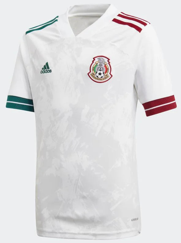 Camisa Mexico II 21/22 - Adidas Torcedor Masculina - Branco , Verde e Vermelho
