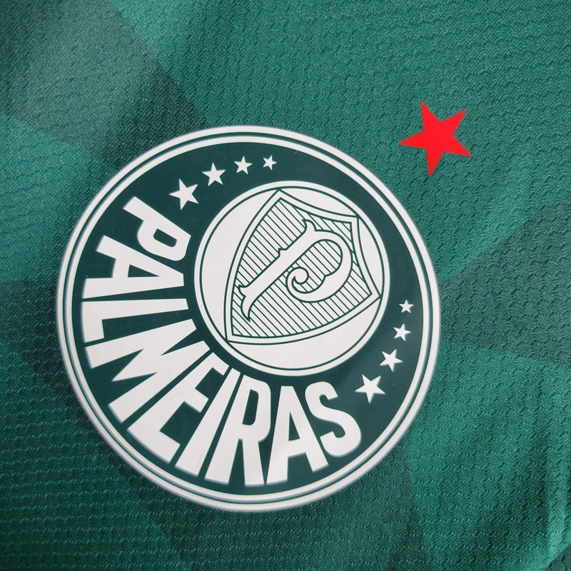Camisa Oficial do Palmeiras - 23/24 - Versão Torcedor - Personalizável - Home