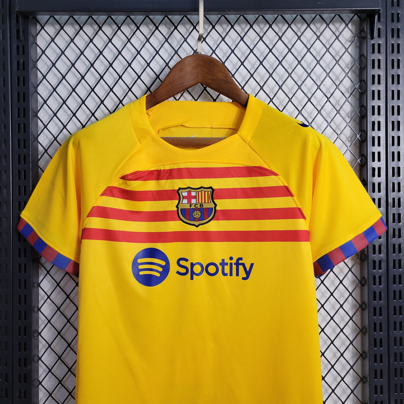 Uniforme Barcelona Away (4) 2023/24 Nike Infantil
