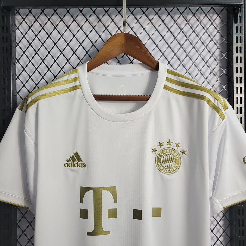 Camisa Bayern Munique 22/23 Branca Torcedor Adidas