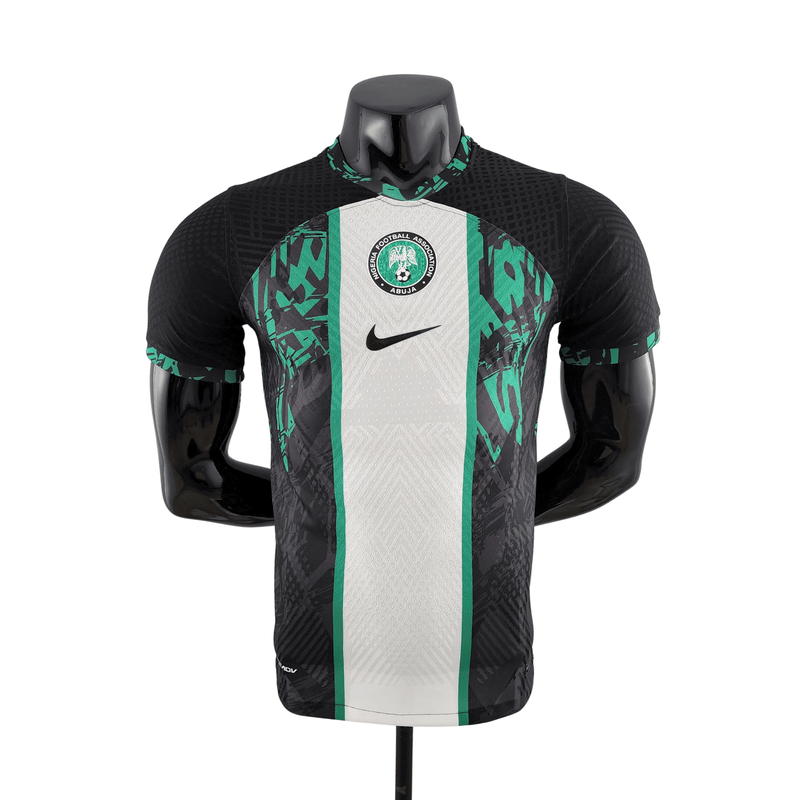 Camisa Nigeria II 22/23 - Nike Versão Jogador Masculina - Branco, Preto
