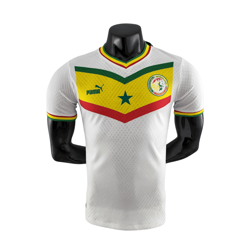 Camisa Senegal I 22/23 - Puma Versão Jogador Masculina - Branco
