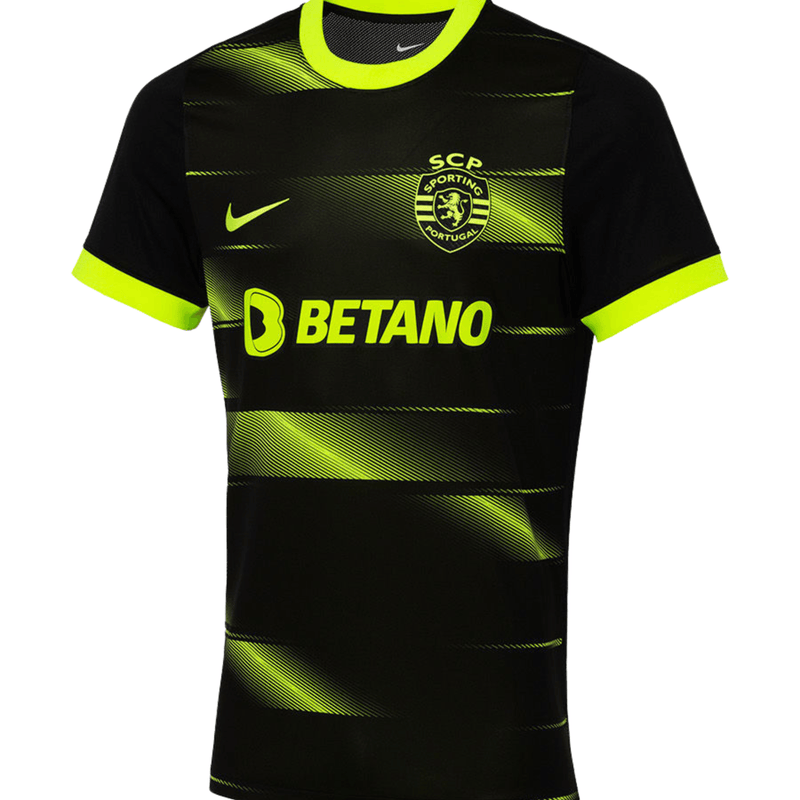 Camisa Sporting II 2223 Torcedor Nike Masculina - Preto e Verde