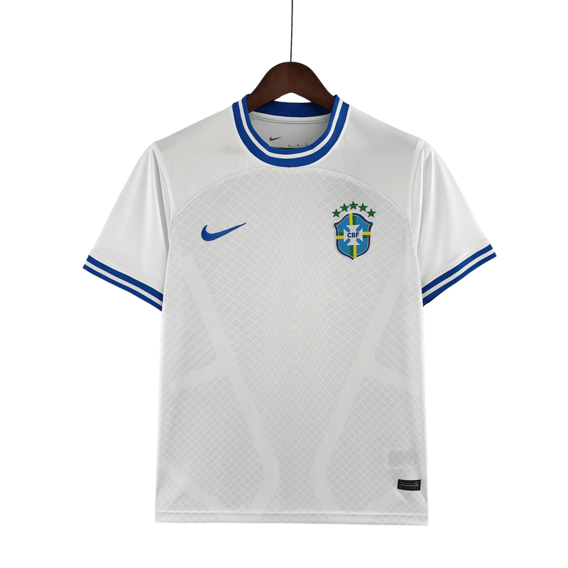 Camisa Brasil Conceito Branca 2022 - Nike Torcedor Masculino