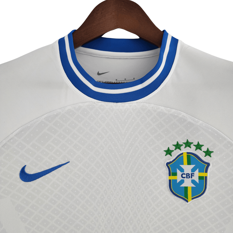 Camisa Brasil Conceito Branca 2022 - Nike Torcedor Masculino