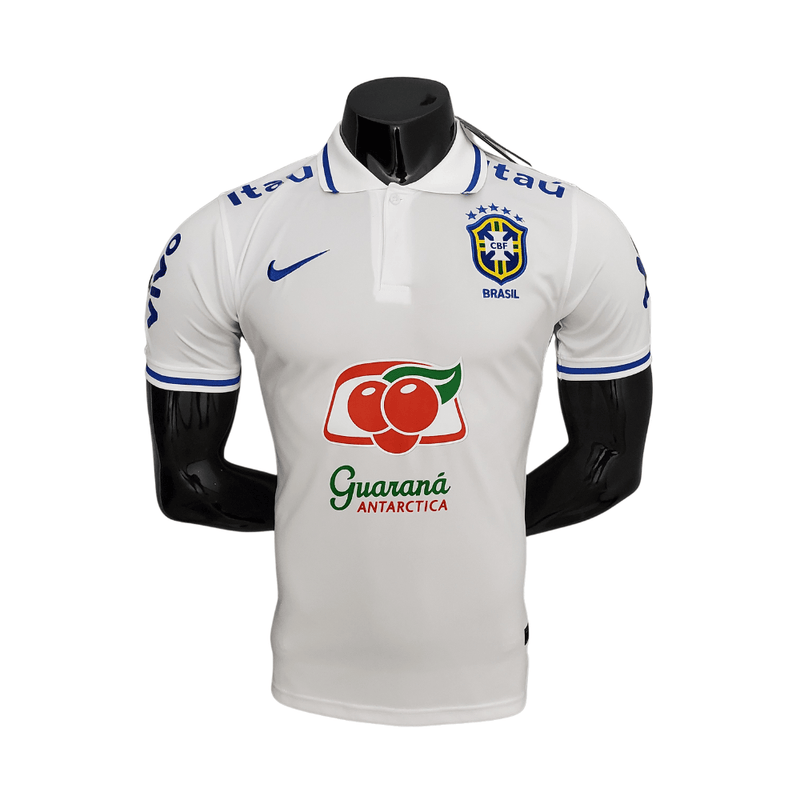 Camisa Brasil Polo Branca - Nike