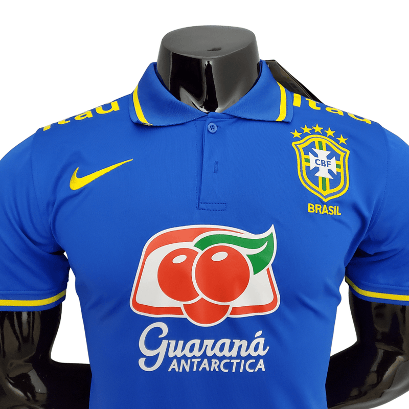 Camisa Brasil Polo Azul - Nike