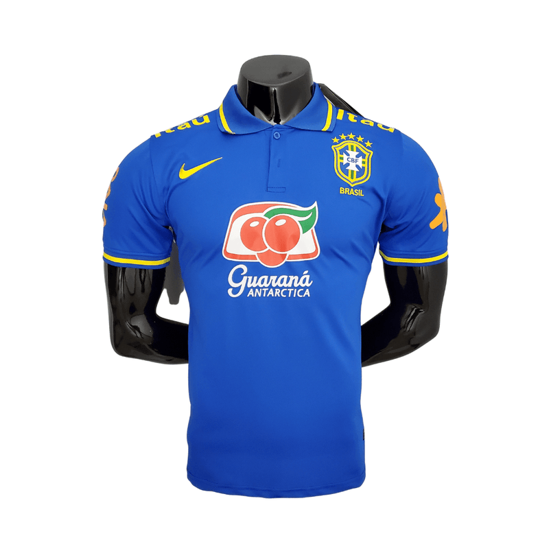 Camisa Brasil Polo Azul - Nike