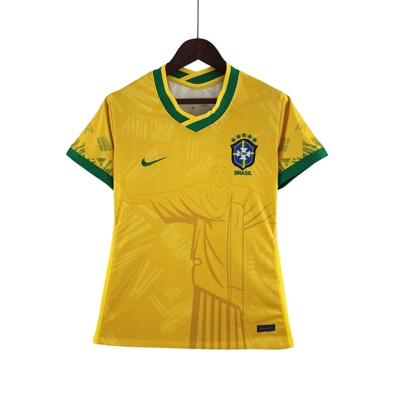 Camisa Brasil Conceito Cristo 22/23 - Nike Torcedor Feminina