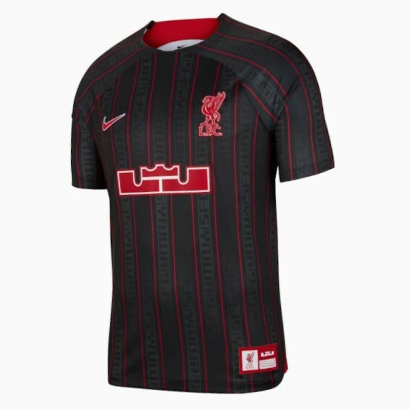 Camisa Liverpool Colab Lebron James  23/24 - Nike Torcedor Masculina