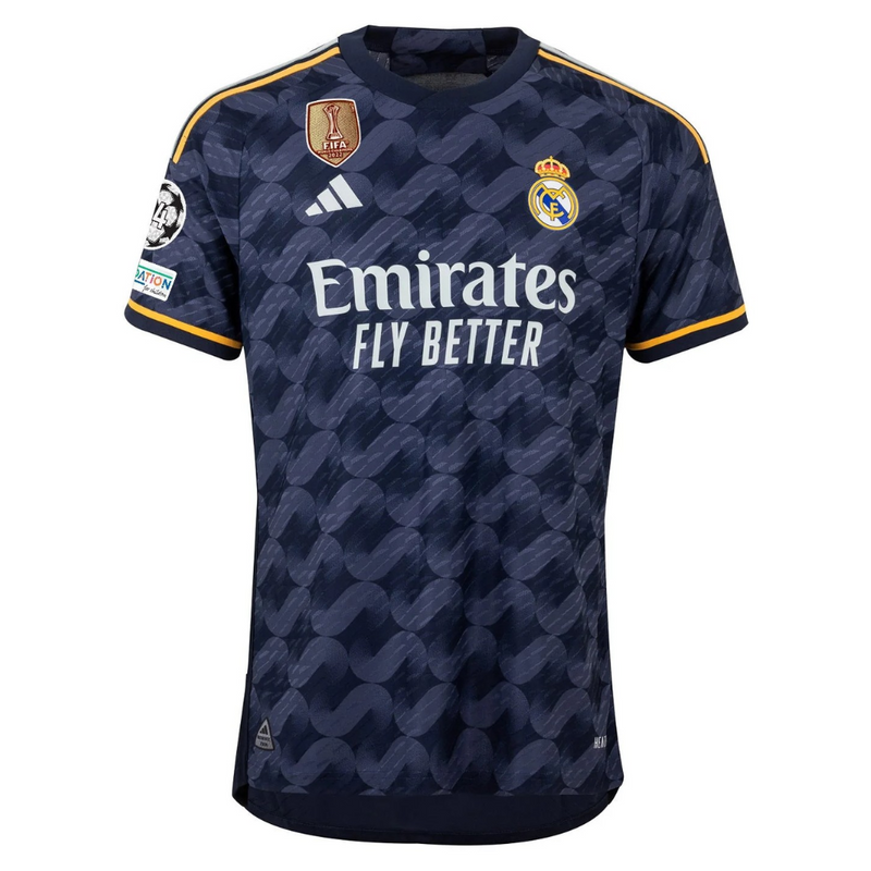 Camisa Real Madrid Reserva II 23/24 - Adidas Torcedor Masculina - Patch Campeão