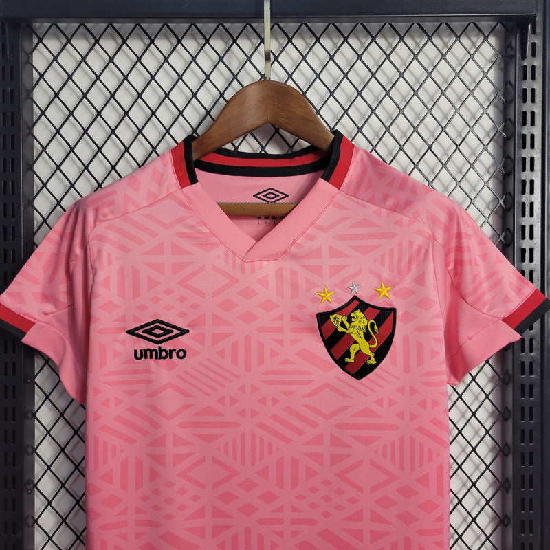 Camisa Oficial do Recife Sports - 22/23 - Feminina - Versão Torcedor - Personalizável