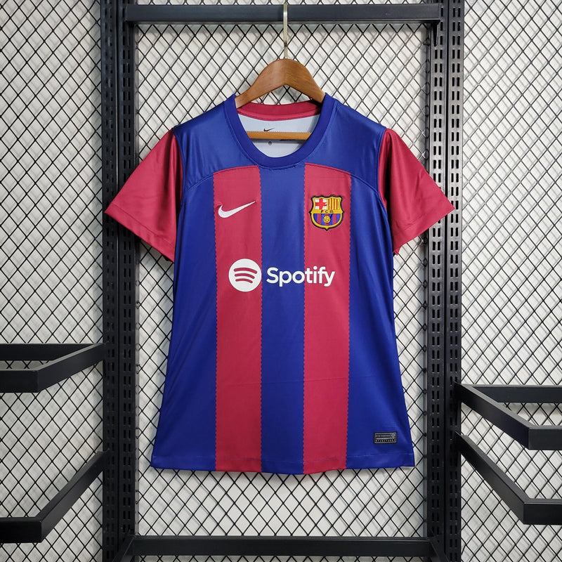 Camisa Barcelona Home  2023/24 Nike Feminina