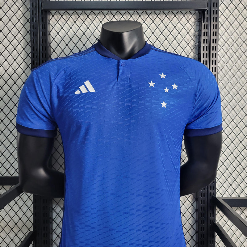 Camisa Oficial do Cruzeiro - 23/24 - Versão Jogador - Personalizável