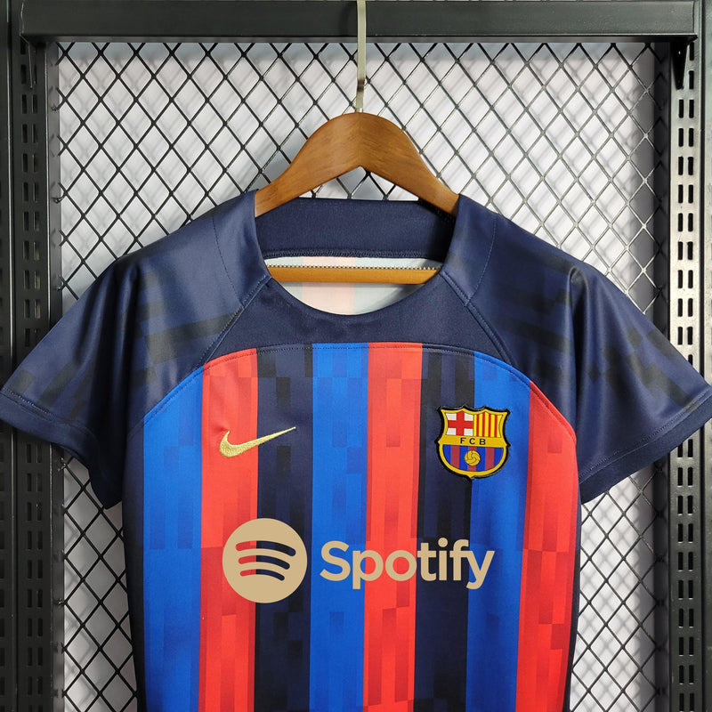 Camisa Barcelona Nike I 22-23 Torcedora Pro Feminina