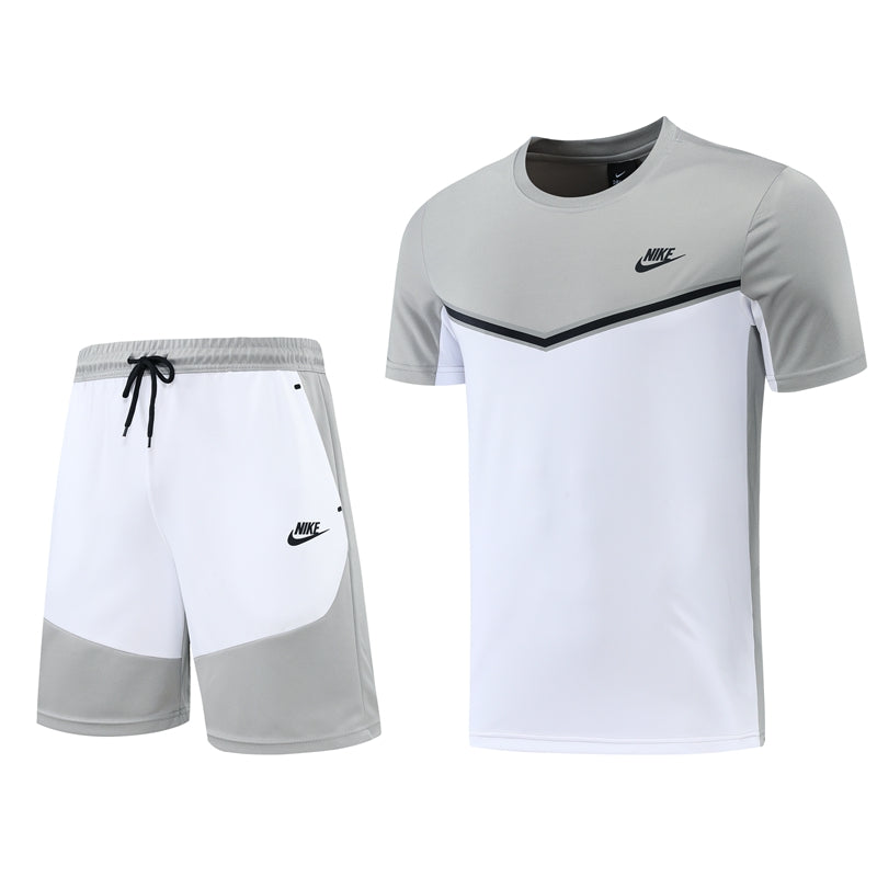 Conjunto Nike Fitness Treino Masculino - Cinza