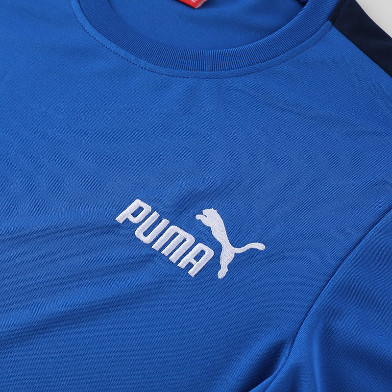 Conjunto Puma Fitness Treino Masculino - Azul
