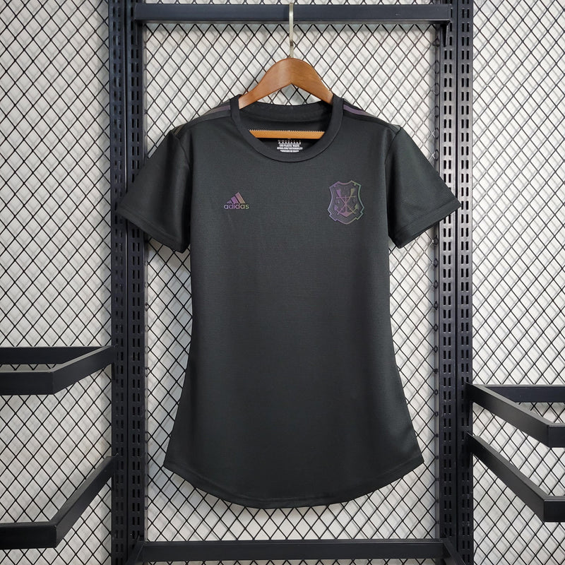 Camisa Flamengo Conceito  All Black 2022/23 Adidas Feminina