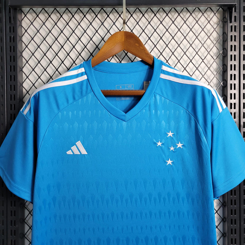 Camisa Oficial do Cruzeiro - 23/24 - Versão Torcedor - Personalizável